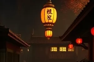 科幻短剧《信号塔》封面：荒原上的红色信号塔